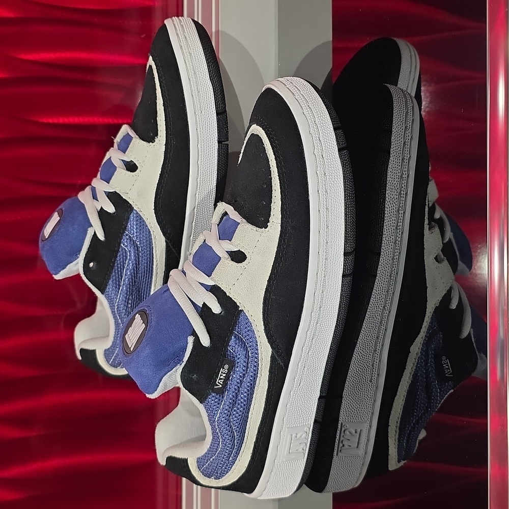 Vans Speed LS Black Navy Retro 90s Style Men's 11.5 Women's 13 New With Box